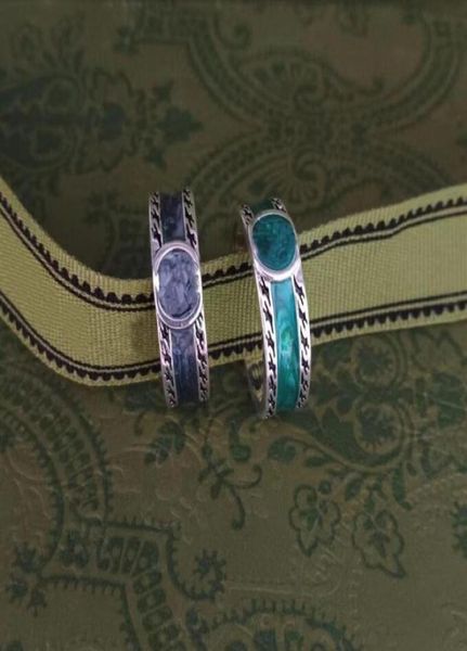 

vintage double 925 silver letter ring rhinestone designer shiner rings shiny luxury stainless steel hiphop couple wi8864847