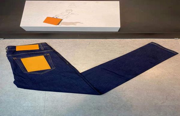 

2021 autumn and winter paris itlay skinny jeans casual street fashion pockets warm men women couple outwear ship zdllo08067901302, Blue