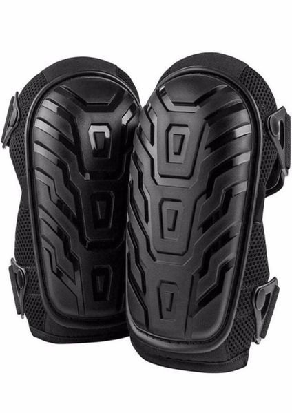 

professional knee pads construction pair comfort leg protectors work safety comfort and safety knees protect knee support8449730, Black;gray