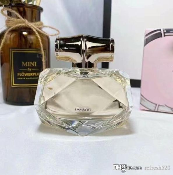 

brand perfumes women cologne bamboo 75ml woman fragrance perfumes spray edp parfums wedding perfume fast ship whole drops9941545
