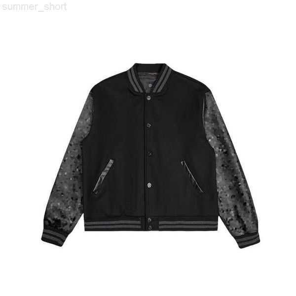 

mens jackets designer baseball varsity jacket letter stitching embroidery autumn and winter men loose causal outwear coats women letterman j, Black;brown