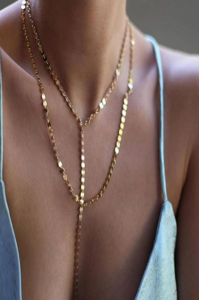 

pendant necklaces statement choker necklace layered coin disc set of two bridesmaids jewelry gift7321514, Silver