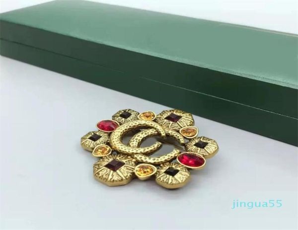 

pins brooches fashion designer ladies colored gems brooch party jewelry24494138347673, Gray