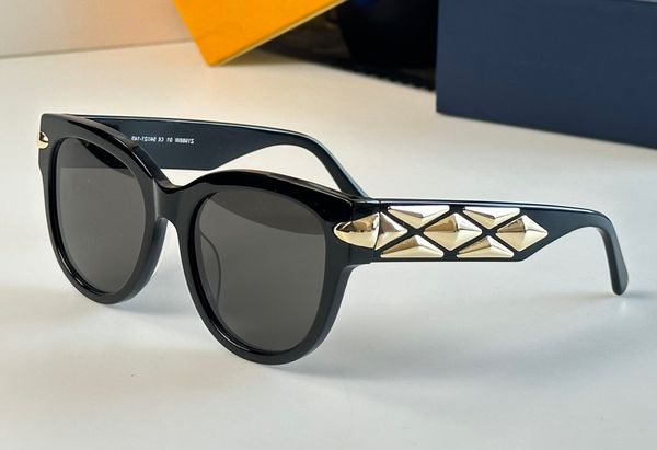 

fashion designer 1988 sunglasses for women classic unique acetate malletage round shape glasses outdoor trendy versatile style uv protection, White;black