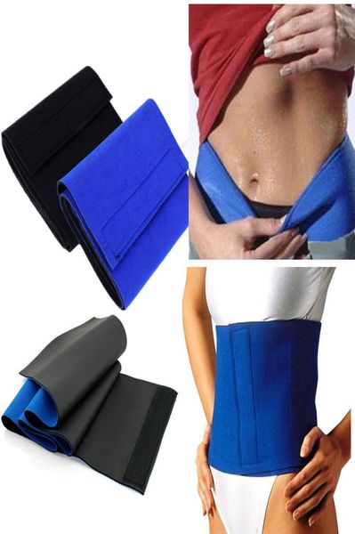 

neoprene waist trimmer sweat fat cellulite body leg slimming exercise wrap belt body belt waist support5173843, Black;gray
