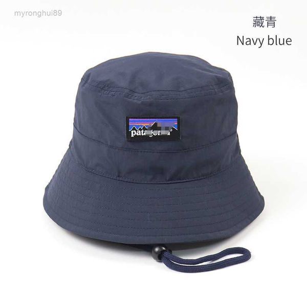 

fisherman's hat sunscreen quick drying basin in summer drawstring versatile sun afft, Blue;gray