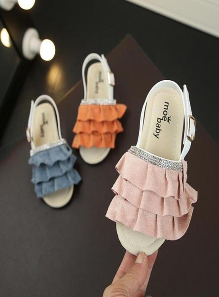 

girl sandals leisure time woman child wave seaweed shoe in children soft bottom princess girls kids sandal70124161693261, Black;red