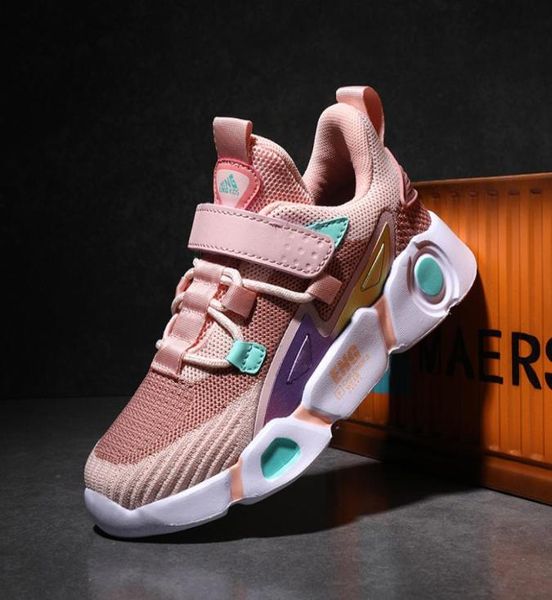 

children shoes fashion breathable sneakers for boy outdoor jogging children shoes for girls7262568, Black