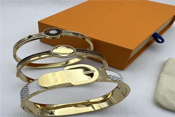 

luxury bangle designerlove bracelet women men titanium steel screw screwdriver bracelets gold silver rose nail bracelet jewelry wi4122869, Black