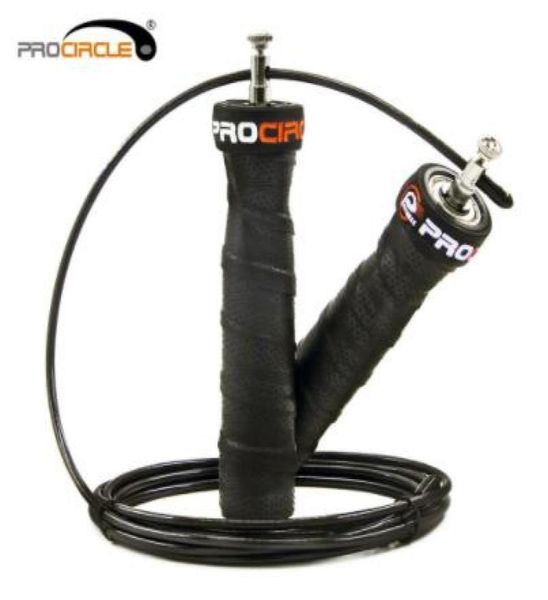 

speed jump rope adjustable with ball bearing antislip handle for double unders wod mma boxing training4994475