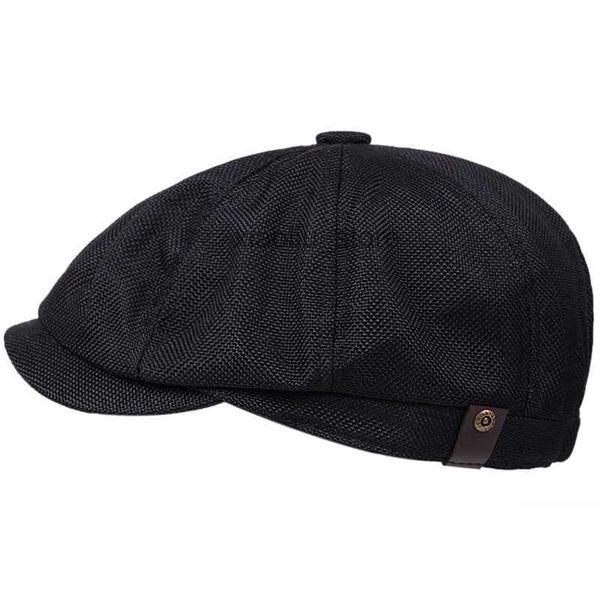 

newsboy hats linen newsboy cap new summer solid color men women british gatsby retro hat driver flat cap for male vintage herringbone beret, Blue;gray