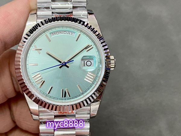 

gsf watch weight version has a diameter of 40 mm with a high-power 3255 movement sapphire crystal glass mirror 904 stainless steel, Slivery;golden