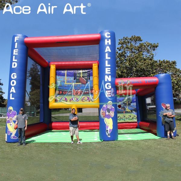 

giant china 8ml x 5mw x 7mh (26x16.5x23ft) great inflatable rugby field goal footbal challenge combination for nico