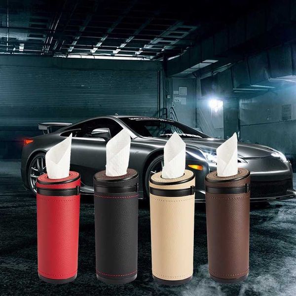 

car tissue box multifunction car tissue box cover holder auto round paper tube safety broken window tissue cup auto interior accessories t23