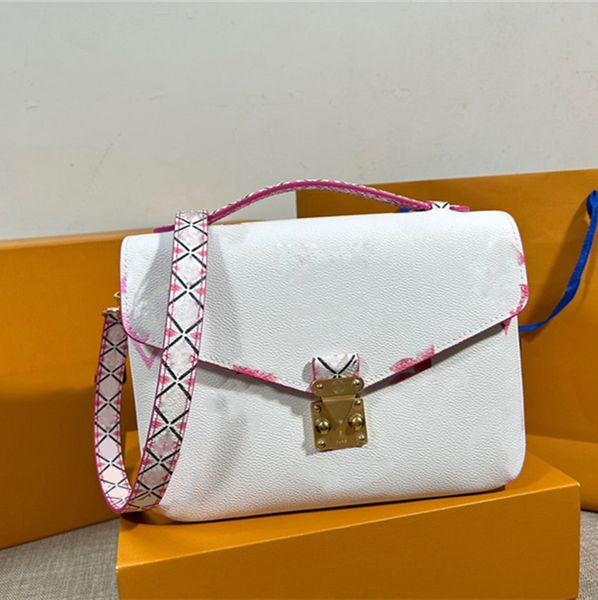 

designer luxury bags luis m23055 by the pool 2023 metis leather crossbody bag women hand bag shoulder bag quality