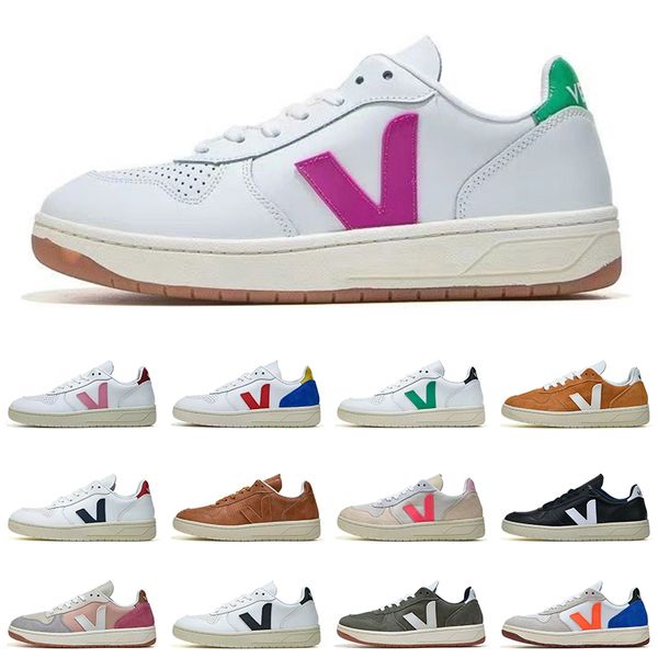 

veja sneakers for men women veja shoes campo low chromepink green white black orange camel desert brown mens luxury shoes trainer
