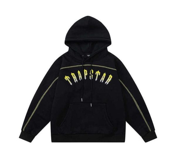 

men039s hoodies sweatshirts 2022fw sports suit men women 1 1 gradient letter embroidery hooded sweatshirt4984266, Black