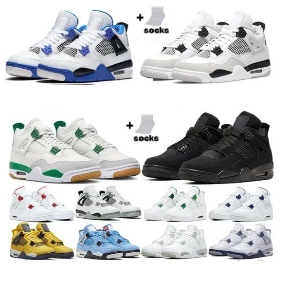 

kids big shoes 4 basketball 4s baby shoe designer black cat sneakers toddler boys children red cement military trainers kid youth infants gi