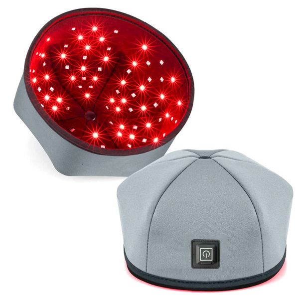 

face massager led red light therapy device for head stress relief scalp massager hair growth helmet pain relief care protect hair growth cap