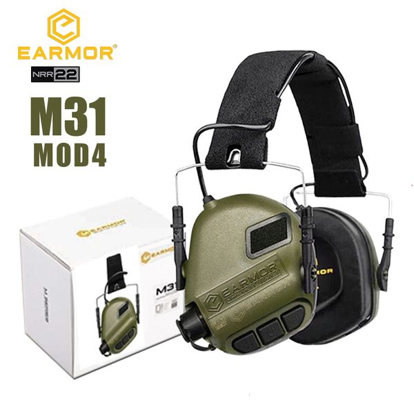 

ear muffs opsmen earmor m31 mod4 tactical headphones military noise canceling earmuffs military antinoisy shooting earphone 230717, Blue;gray
