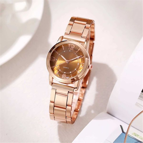 

lici women's watches fashion trend star digital expression companion women watch leisure quartz wristwatches 4cmz a8vg t7jx, Slivery;golden