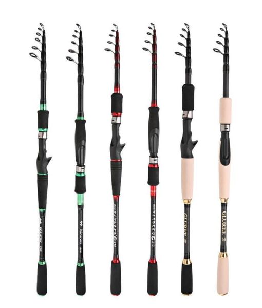 

boat fishing rods lure rod 18m 21m 24m 27m carbon fiber cork wood handle spinning pole tackle5013185
