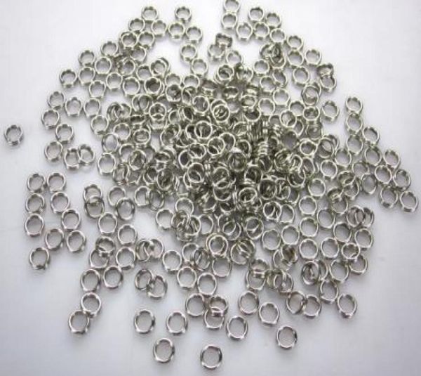 

2000pcs fishing lures split rings 6mm 150lbs012345674856533