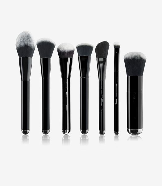 

mj the face iiiii foundation brush 10 angled blush 12 bronze 14 conceal 15 shape contour box package beauty makeup brushes4996484