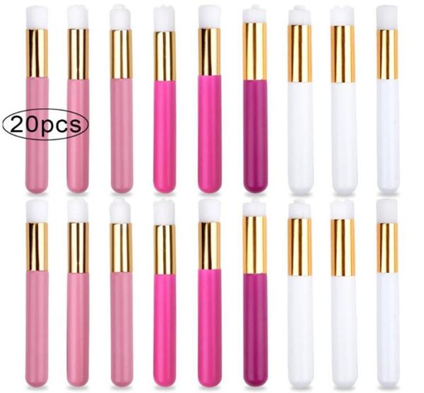 

1020pcs eyelash extensions cleaning brush eyebrow nose pore blackhead deep cleaning brush lash shampoo brushes makeup tools9682091