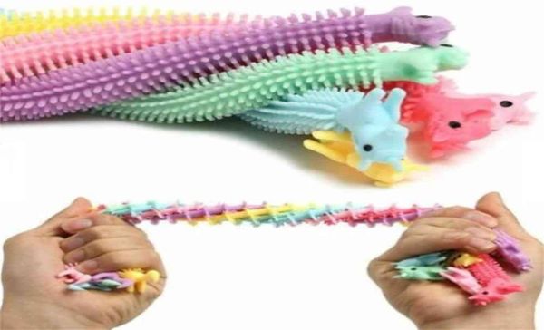 

worm unicron shape stretchy monkey noodle sensory string bracelet flexible noodles kids stress relief toys autism adhd special needs g551ixb