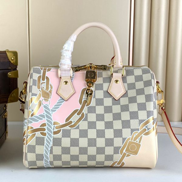 

2023 classic traveler speedy bag 25cm fashion women shoulderbag mono pillow totes handbags crossbody coin purse lv092