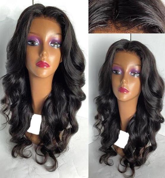 

brazilian 9a loose wave wig with baby hair quality human hair glueless loose wavy full lace human hair wigs for black women6978276, Black;brown