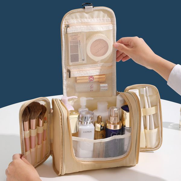 

cosmetic bags cases waterproof travel organizer bag women cosmetic bag hanging travel makeup bags washing toiletry kits storage bags 230717