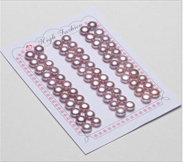 

freshwater pearl loose beads earring bead for diy craft jewelry earrings gift mp06 27pairslot 910mm8721856, White