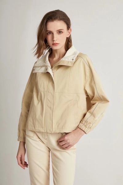 

women's outerwear jackets luxury brand designer bomber jacket winter jacket women ladies down coat womens blouse coat 23 early autumn n, Black;brown