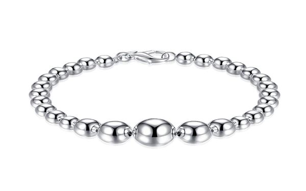 

whole 925 sterling silver plated lobster charm bracelets lknspch1651066858, Black