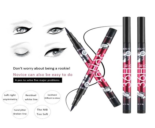 

black 36h quickdrying eyeliner waterproof liquid eyeliner pen long lasting smooth pencil not blooming makeup cosmetic tool3901637