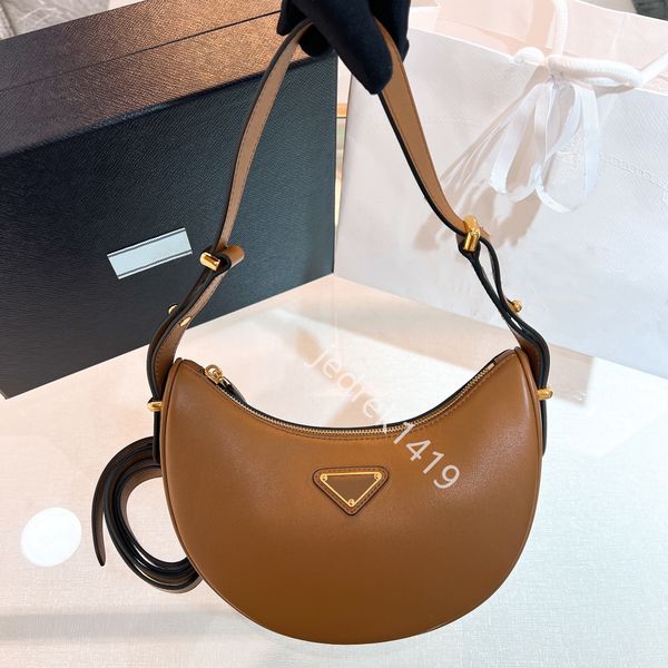

prad hobo underarm bag woman crossbody designer bag 10a soft lambskin triangle tote bag triangle pattern shoulder bag cowhide handbag purse