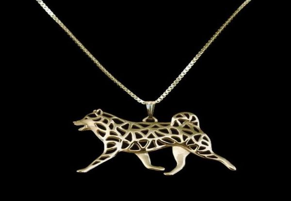 

pendant necklaces lovers039 metal animal shiba inu for women drop5374359, Silver