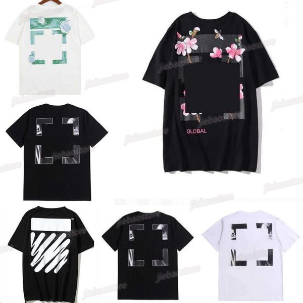 

summer luxurys mens and womens t shirt designers offs clothing loose tees man casual street graffiti shirt sweatshirt short sleeve tshirts, White;black