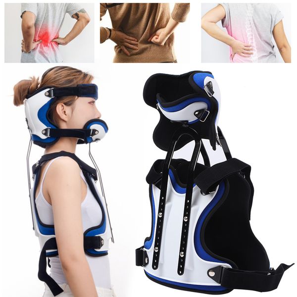 

head massager neck chest orthosis adjustable cervical thoracic u lumbar support comfortable breathable not sultry health beauty 230718