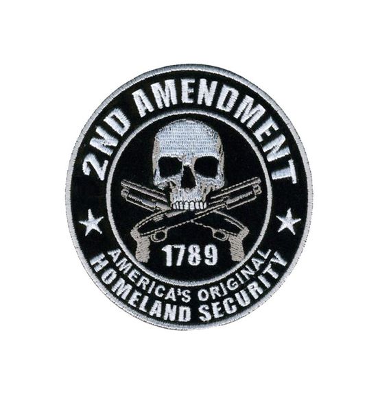 

leathers homeland security ironsew on embroidered patch diy accessory sewing supplies repair clothes patch9034894