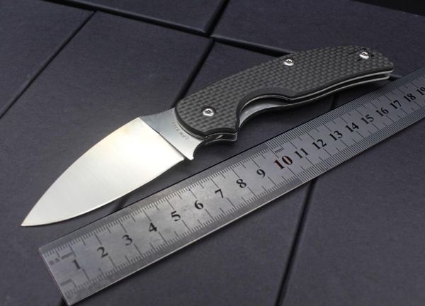 

sage folding knife 3quot s30v plain blade carbon fiber handles c123cfp9117600