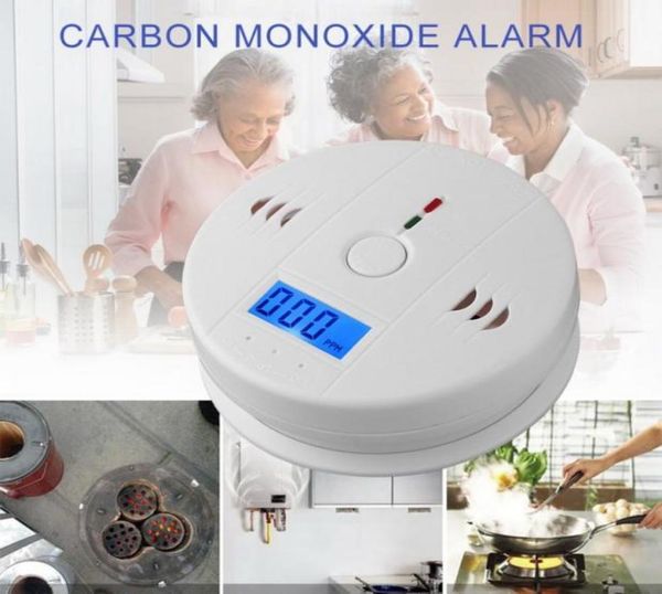 

sensitive home co2 sensor detector wireless co carbon monoxide poisoning smoke gas sensor warning alarm detector lcd indicator2078544