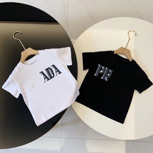 

stretchy designer children's t-shirt combed cotton stretchy children's t-shirt women's t-shirt parent-child fashion breathabl, Blue