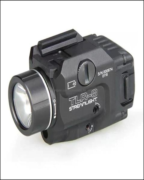 

flashlights tlr8 flashlights flsize l r led light with red laser sight for pistol hunting g17 19 sig cz tr8 flashlight drop delive3408211