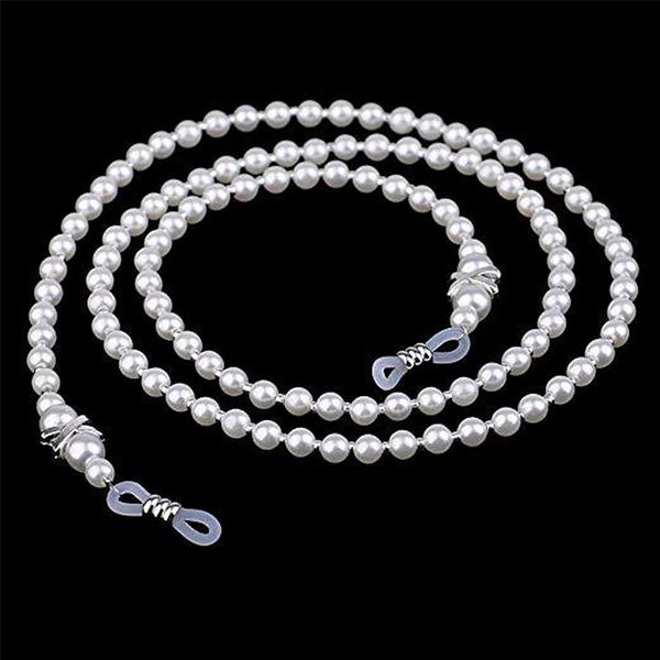 

eyeglasses chains fashion pearl mask chains eyeglasses chain for women retro metal sunglasses lanyards eyewear retainer cord holder neck str