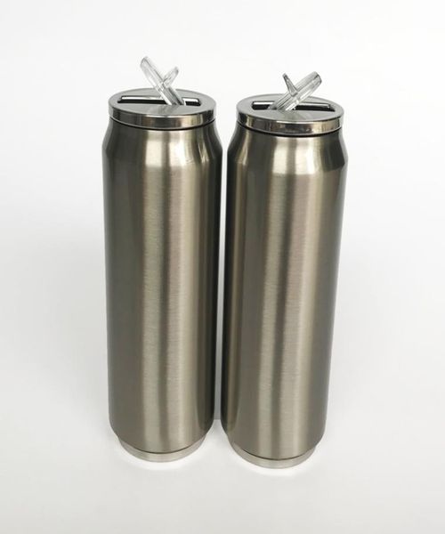 

17oz cola can travel tumbler with lids vacuum insulated double wall stainless steel coffee tea and cold water mug7628760