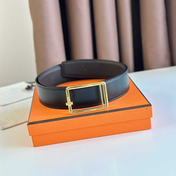 

designer belt men leather waistband width 38mm classic mens casual womens business jeans formal belts can be paired with a gift box, Black;brown