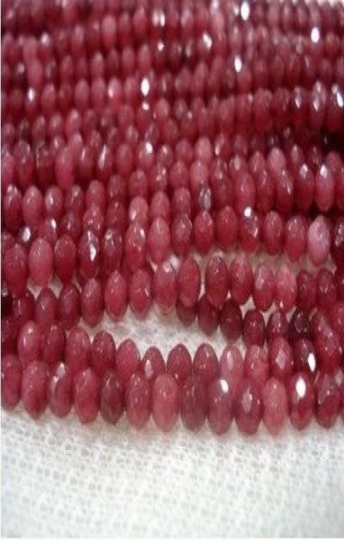 

4mm brazil faceted red ruby round loose beads gemstone 150390395646023, Crystal